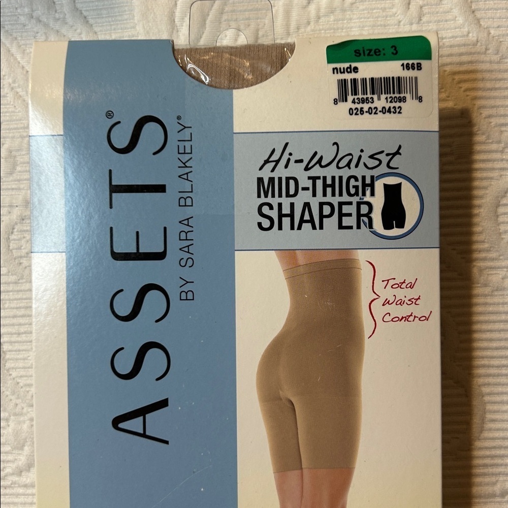 Spanx ASSETS by Sara Blakely Hi-Waist Shaper in Nude. NWT. Size 3 - Picture 2 of 6